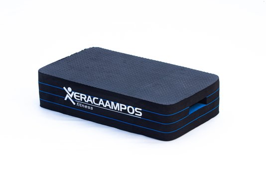 Step de Borracha Médio 60 cm x 33 cm- Altura Variável