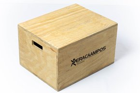 Caixa de Madeira Reforçada / Box Jump 50 X 40 X 30 cm