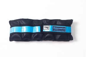 Caneleira Tornozeleira KF2 Colorida de 1 kg