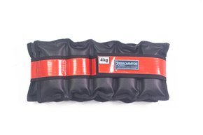 Caneleira Tornozeleira KF2 Colorida de 4 kg