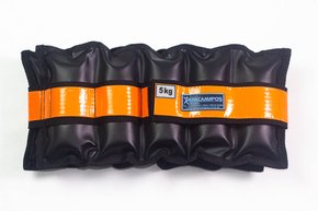 Caneleira Tornozeleira KF2 Colorida de 5 kg