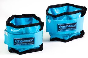 Caneleira Tornozeleira Night and Day Colorida de 1 kg