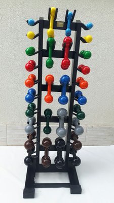 Suporte em Torre para 20 pares de Halteres