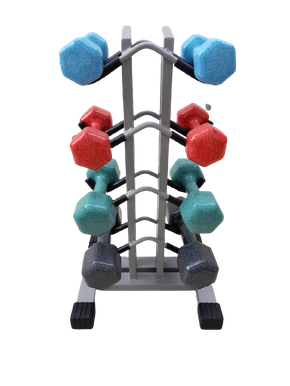 Suporte em Torre para 4 pares de Halteres